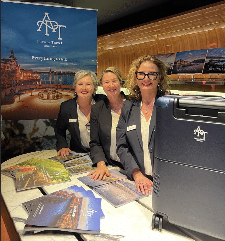 Rachelle Thompson, Sandy Allan and Barbara Baron of APT